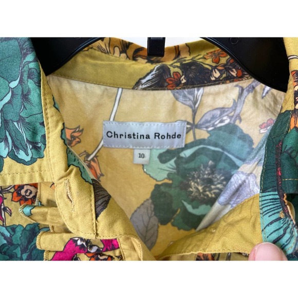 Christina Rohde Floral Girls Blouse - Picture 3 of 3
